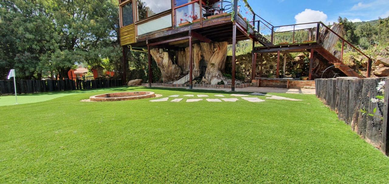 Casa En El Arbol Villa Suesca Bagian luar foto